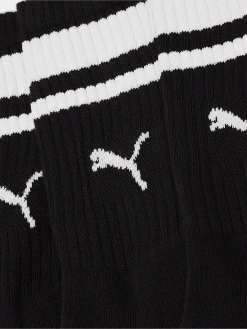 PUMA CREW HERITAGE STRIPE Набір шкарпеток колір чорний фото 3