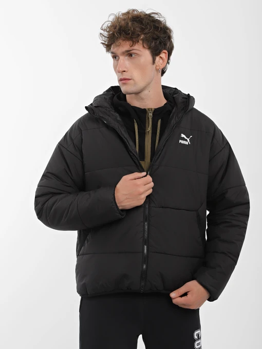 Куртки та дублянки PUMA CLASSICS PADDED модель 62167501 Фото