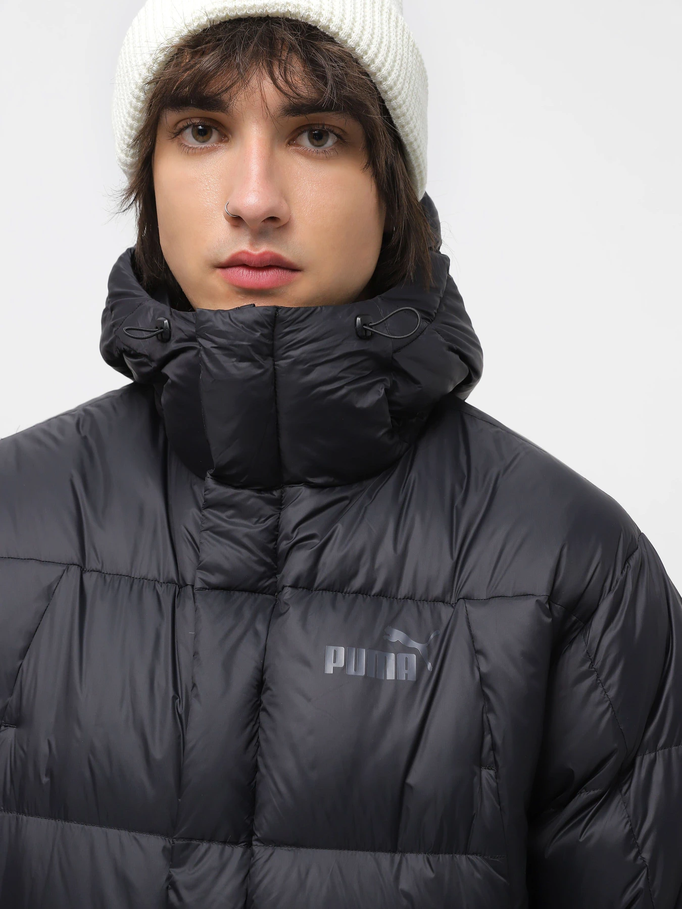 Куртки та дублянки PUMA Long Hooded Down модель 67537701 Фото