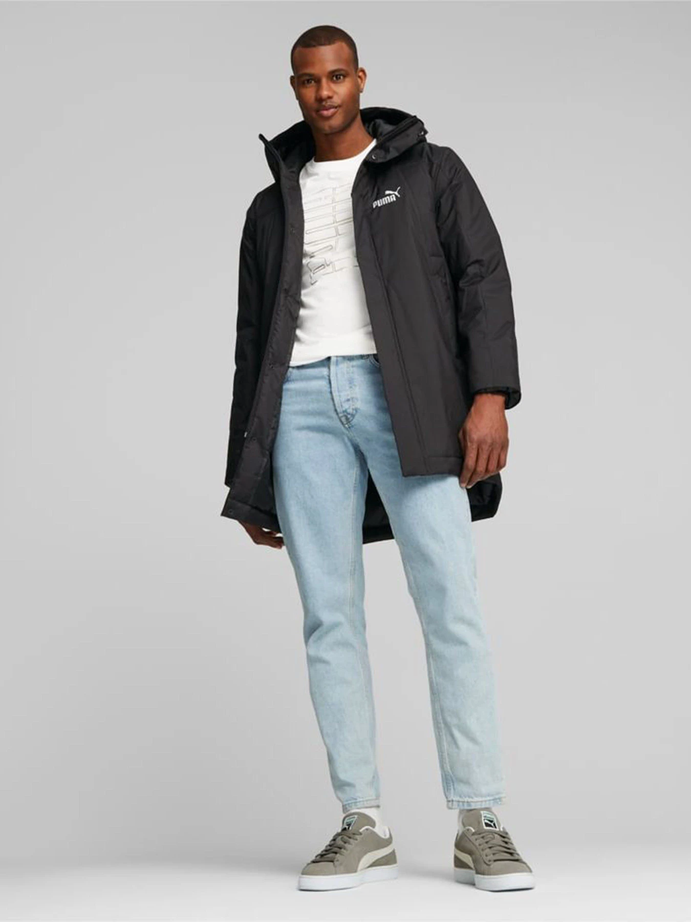 Куртки та дублянки PUMA Hooded Padded модель 67537901 Фото