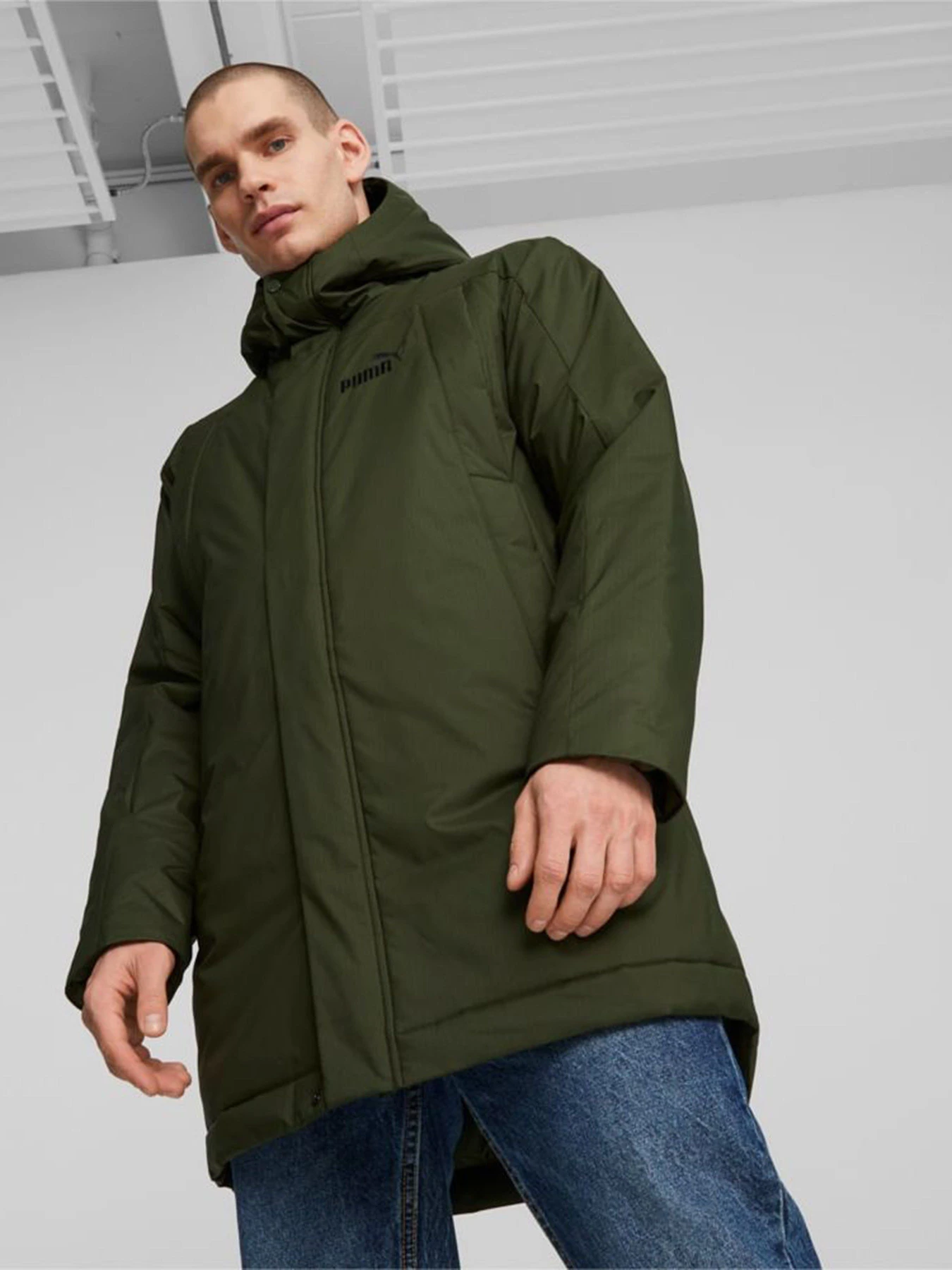 Куртки та дублянки PUMA Hooded Padded модель 67537931 Фото
