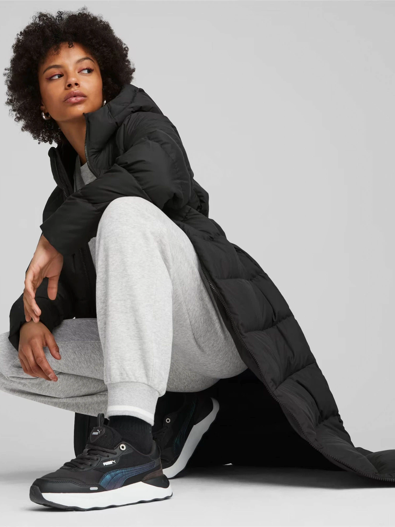 Куртки и дубленки PUMA Long Hooded Down модель 67536501 Куртки и дубленки PUMA Long Hooded Down модель 67536501 Фото