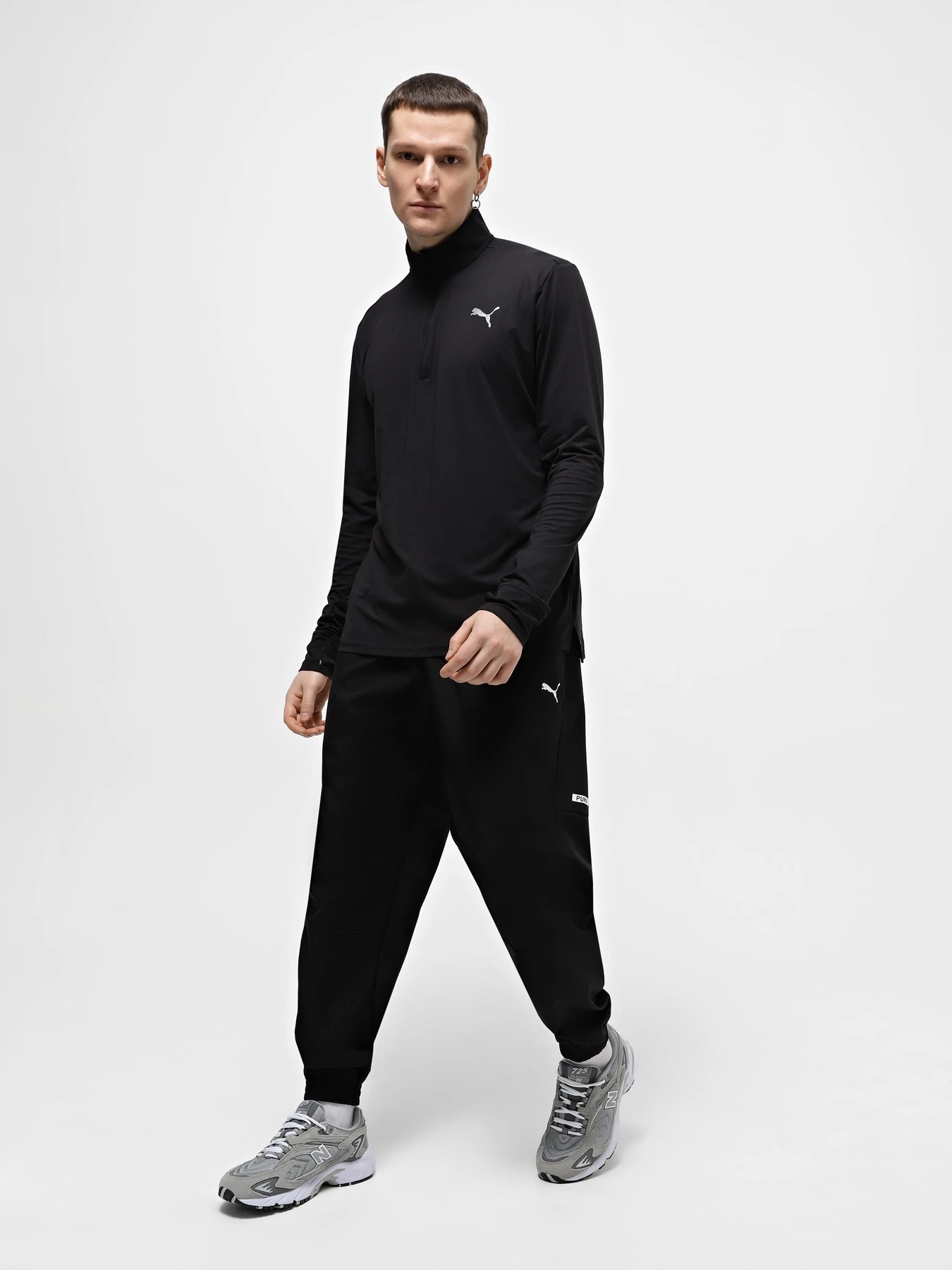 Худи и свитшоты PUMA RUN FAVORITE 1/4 ZIP модель 52315301 Фото