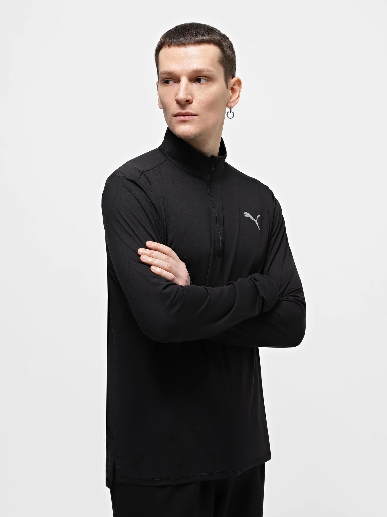 Худи и свитшоты PUMA RUN FAVORITE 1/4 ZIP модель 52315301 Фото