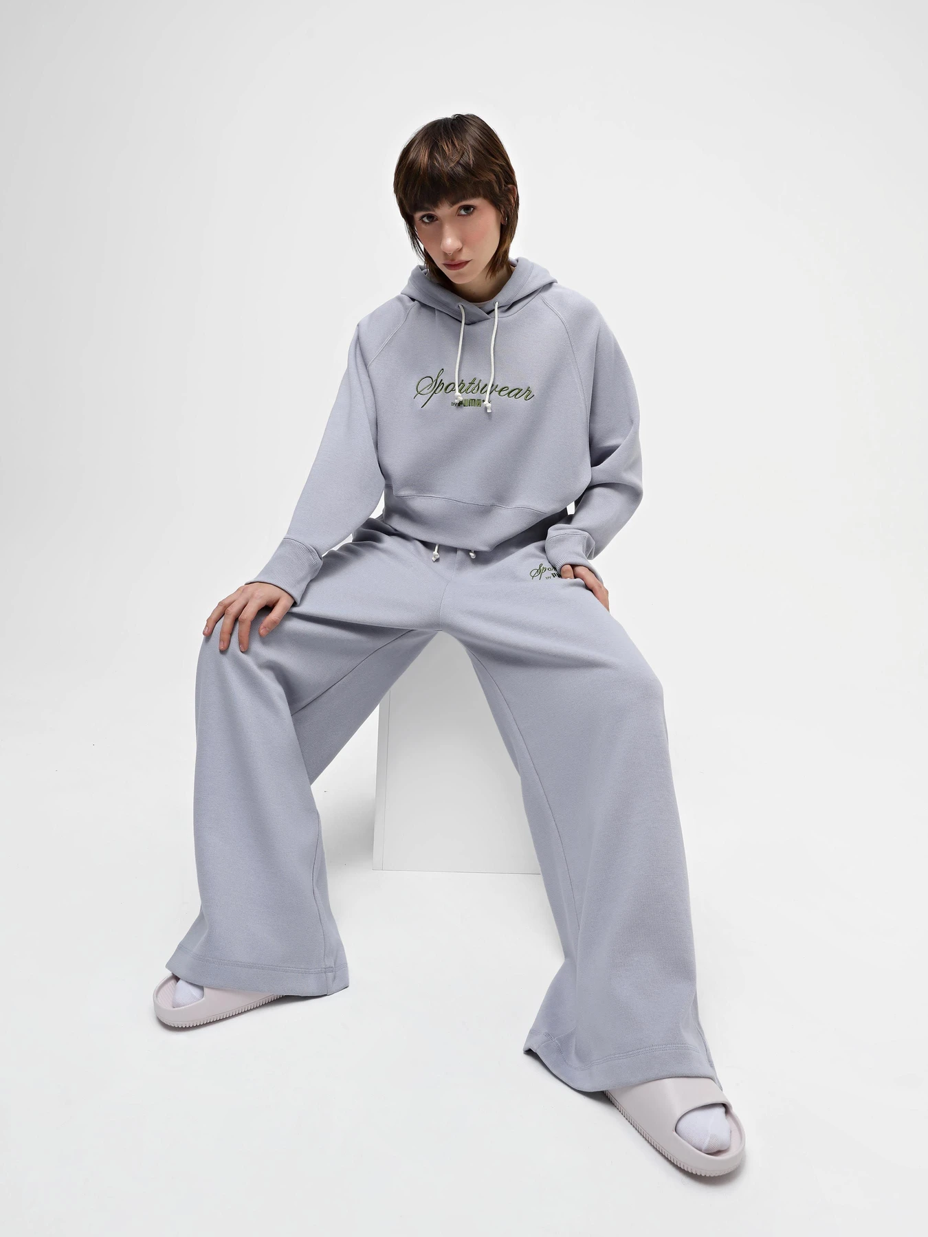 Брюки PUMA CLASSICS+ RELAXED модель 62427463 Брюки PUMA CLASSICS+ RELAXED модель 62427463 Фото