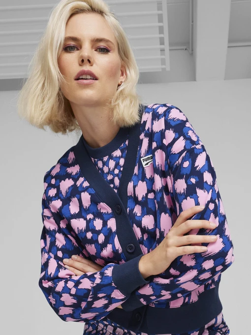 Свитры и кардиганы PUMA DOWNTOWN KITTEN CARDIGAN модель 62435214 Фото