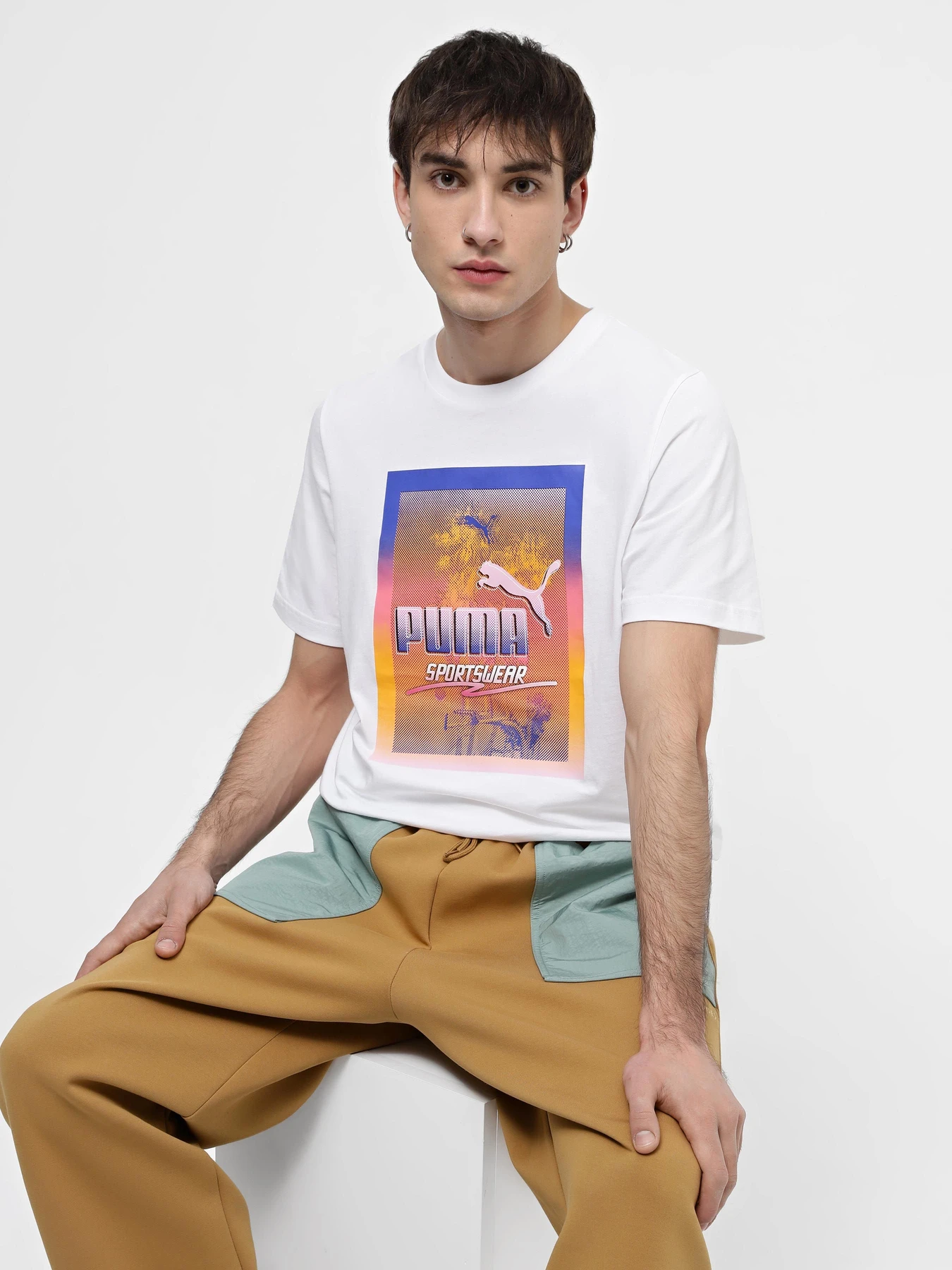 Футболки и поло PUMA GRAPHICS PHOTOPRINT модель 68018002 Футболки и поло PUMA GRAPHICS PHOTOPRINT модель 68018002 Фото