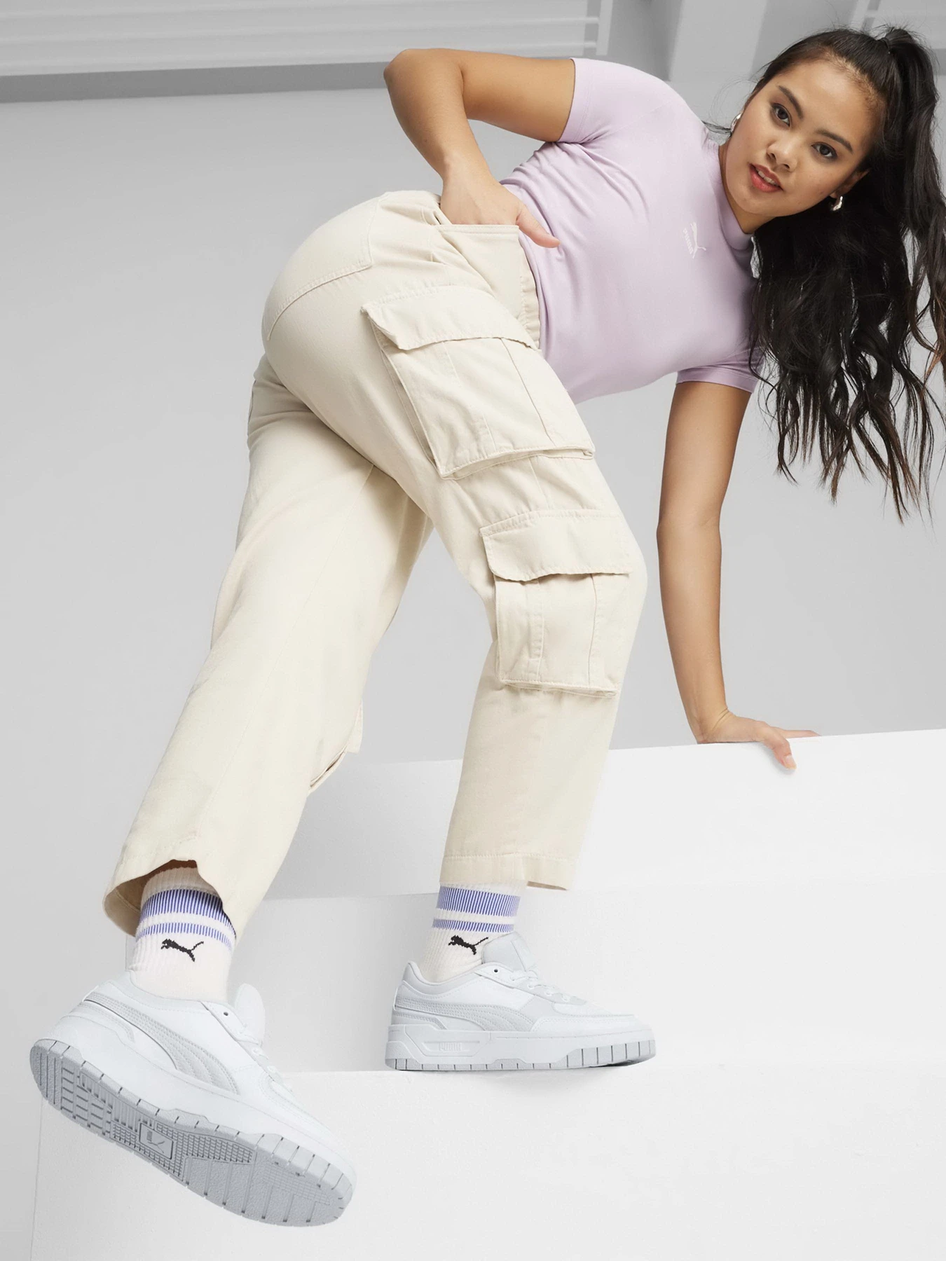 Кеды PUMA CALI DREAM LEATHERS модель 39273021 Фото