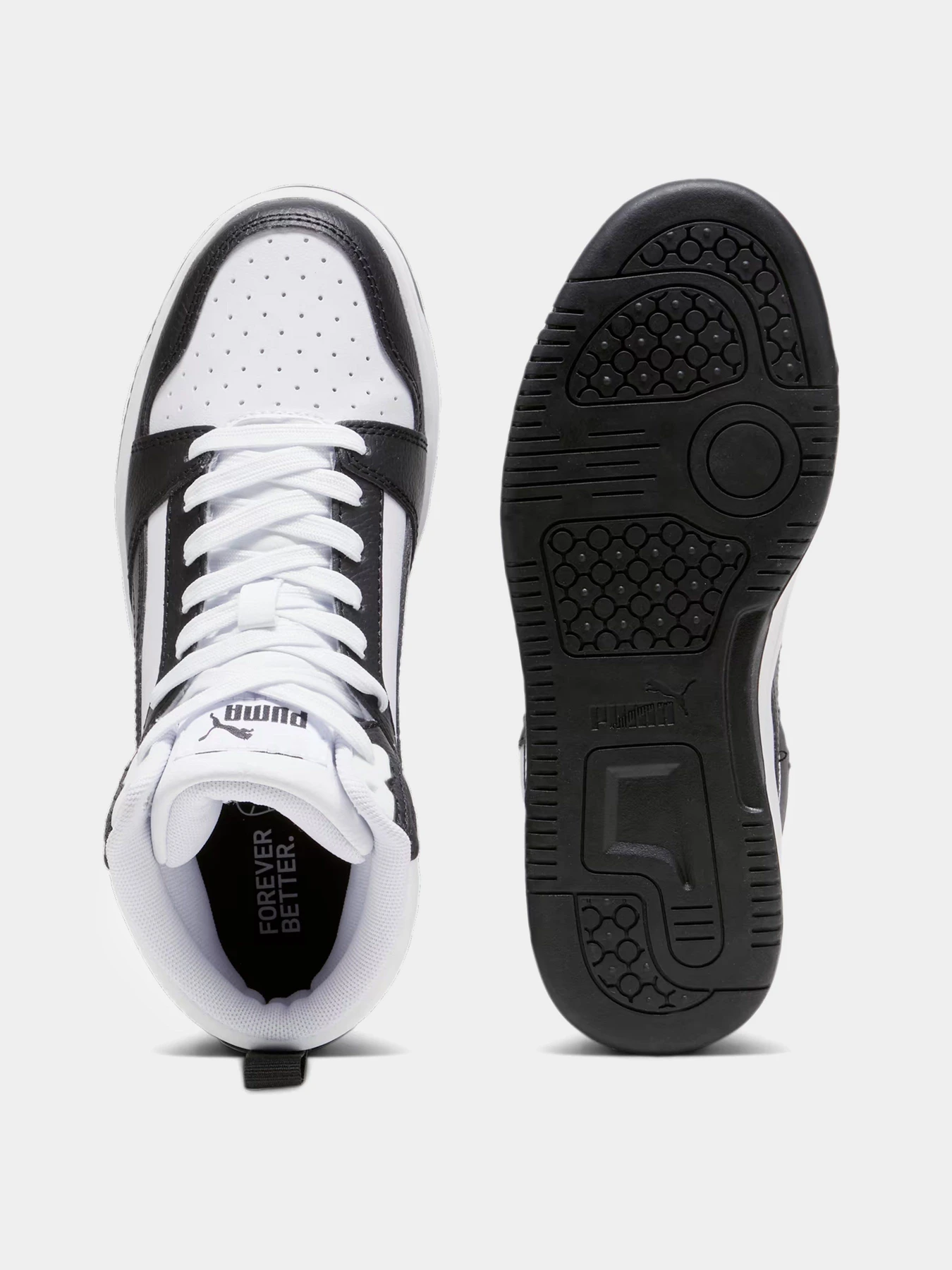 Кеды PUMA REBOUND V6 MID модель 39383101 Кеды PUMA REBOUND V6 MID модель 39383101 Фото