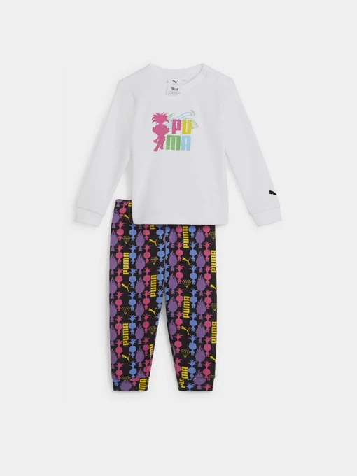Костюмы PUMA X TROLLS MINICAT CREW JOGGER T модель 62483702 Фото