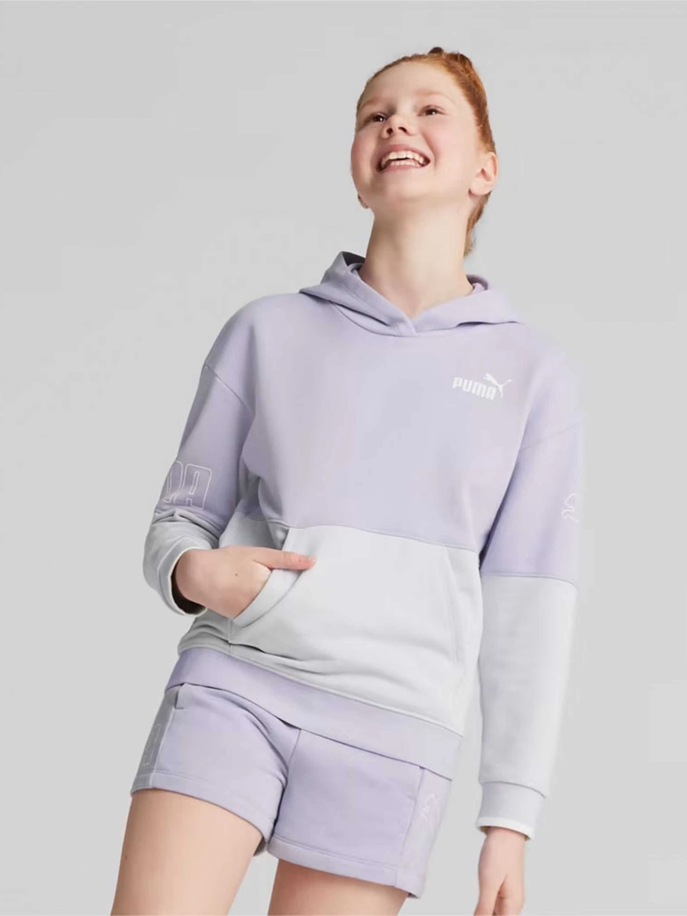 Худі та світшоти PUMA POWER COLOUR BLOCK модель 67354925 Фото