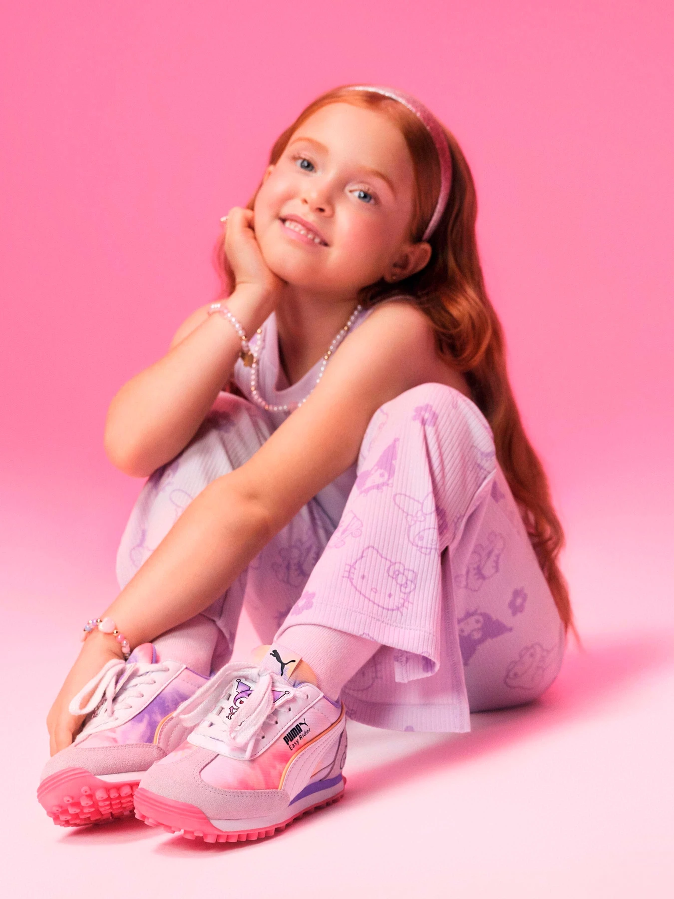 Кроссовки PUMA EASY RIDER X HELLO KITTY & FRI модель 40141101 Кроссовки PUMA EASY RIDER X HELLO KITTY & FRI модель 40141101 Фото