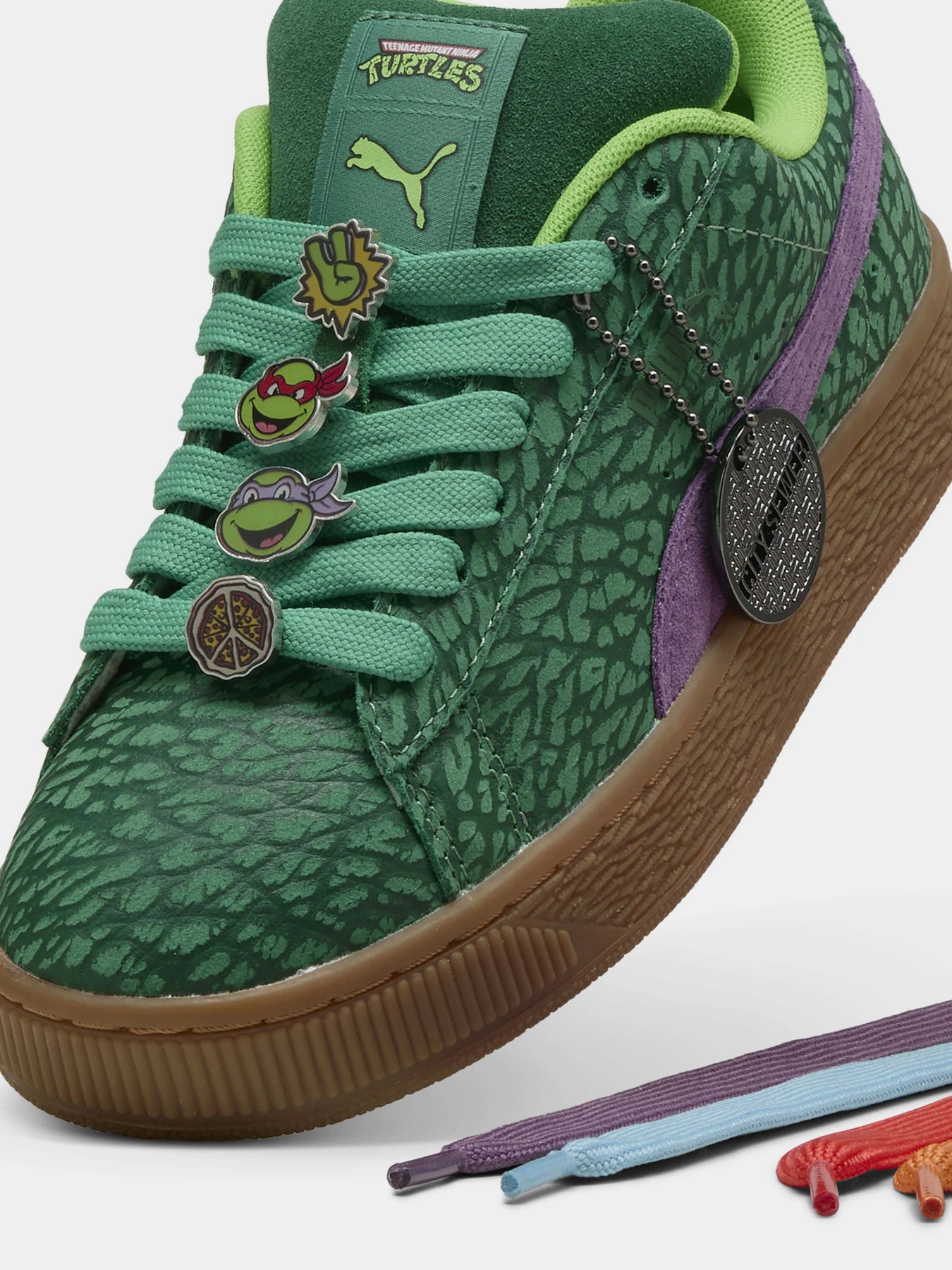 Кеды PUMA X TMNT SUEDE XL модель 40142701 Фото