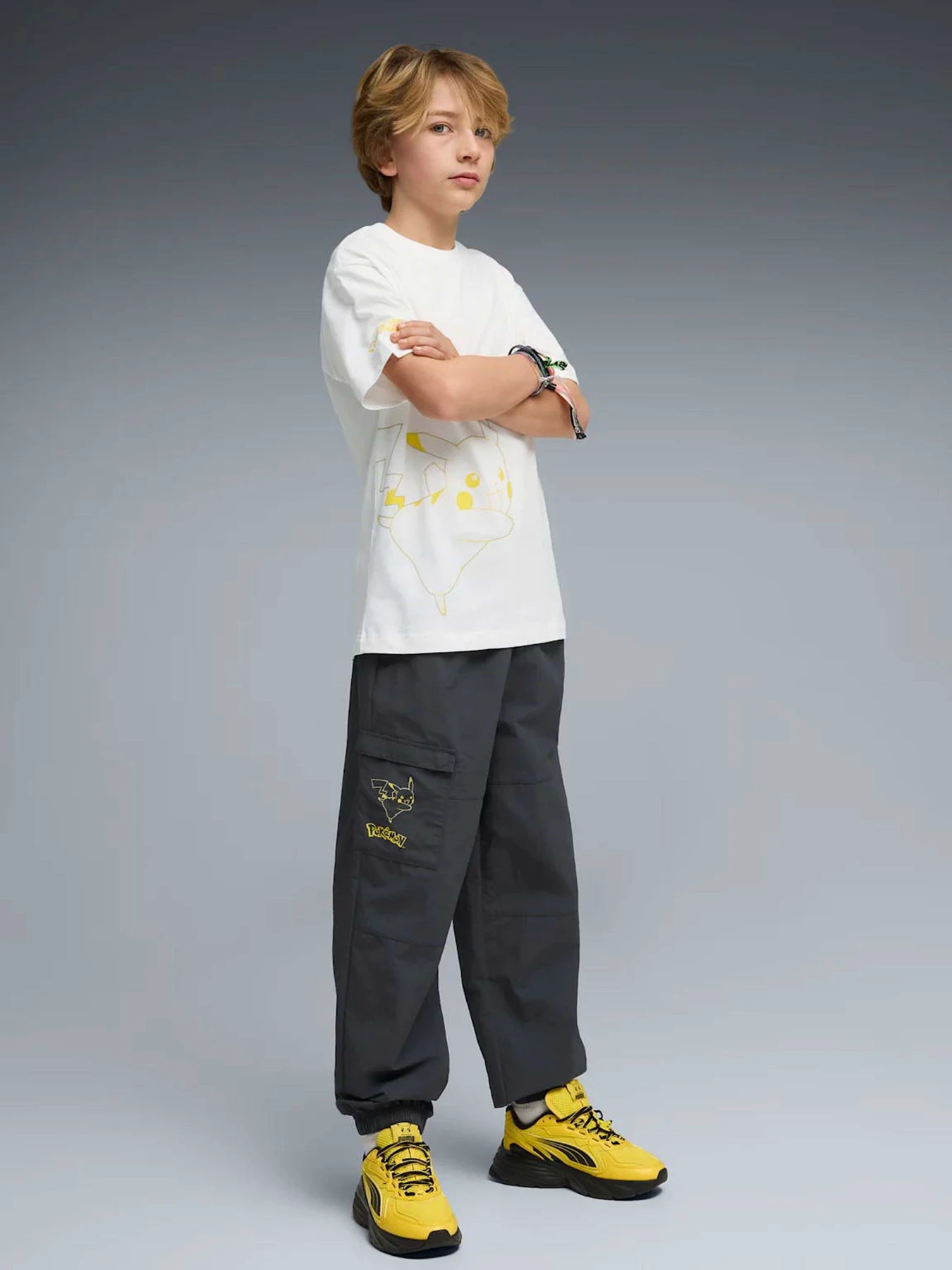Кроссовки PUMA FADE NITRO PIKACHU модель 40701601 Фото
