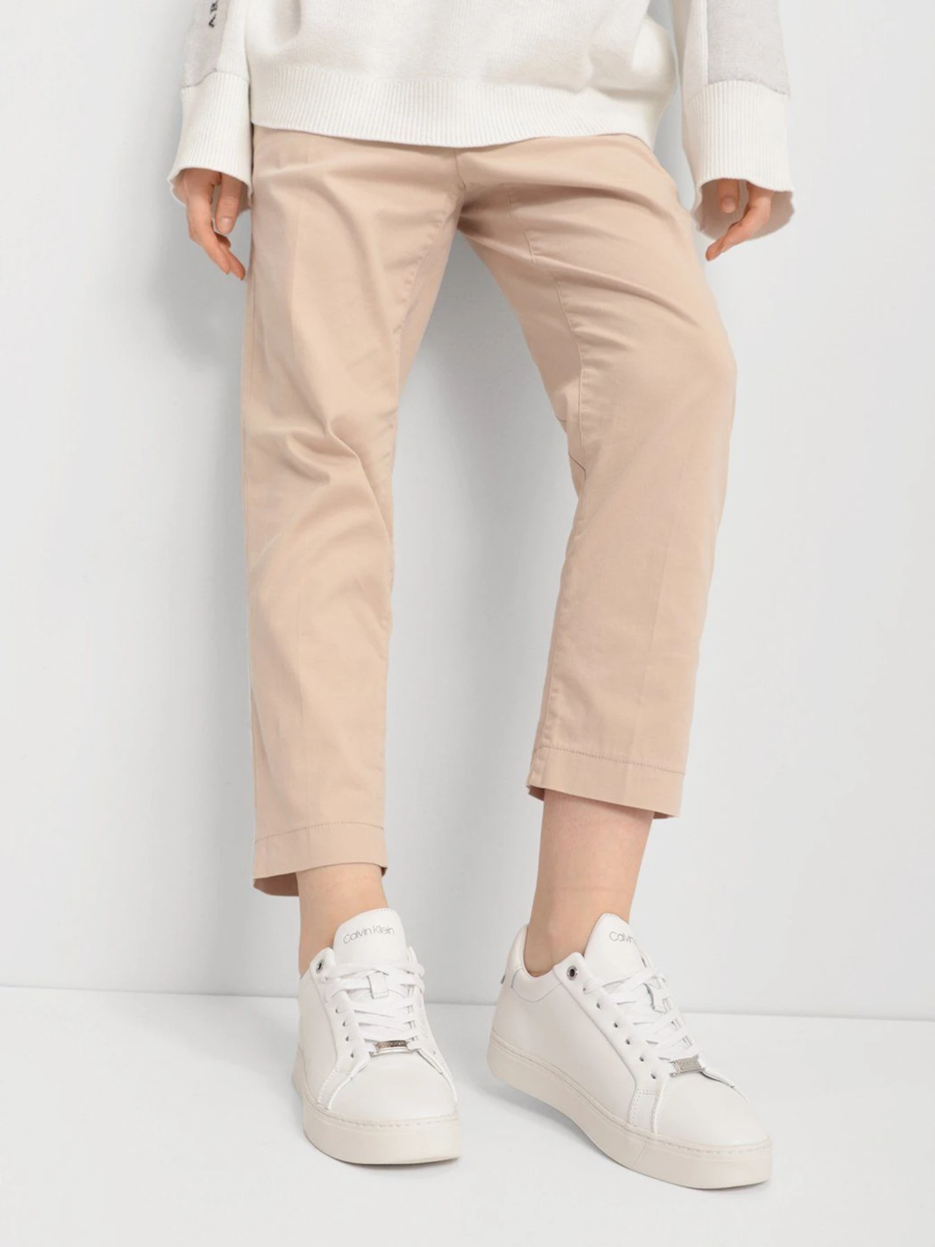 Кеды Calvin Klein Cupsole Lace Up Logo модель HW0HW00574-0K4 Фото