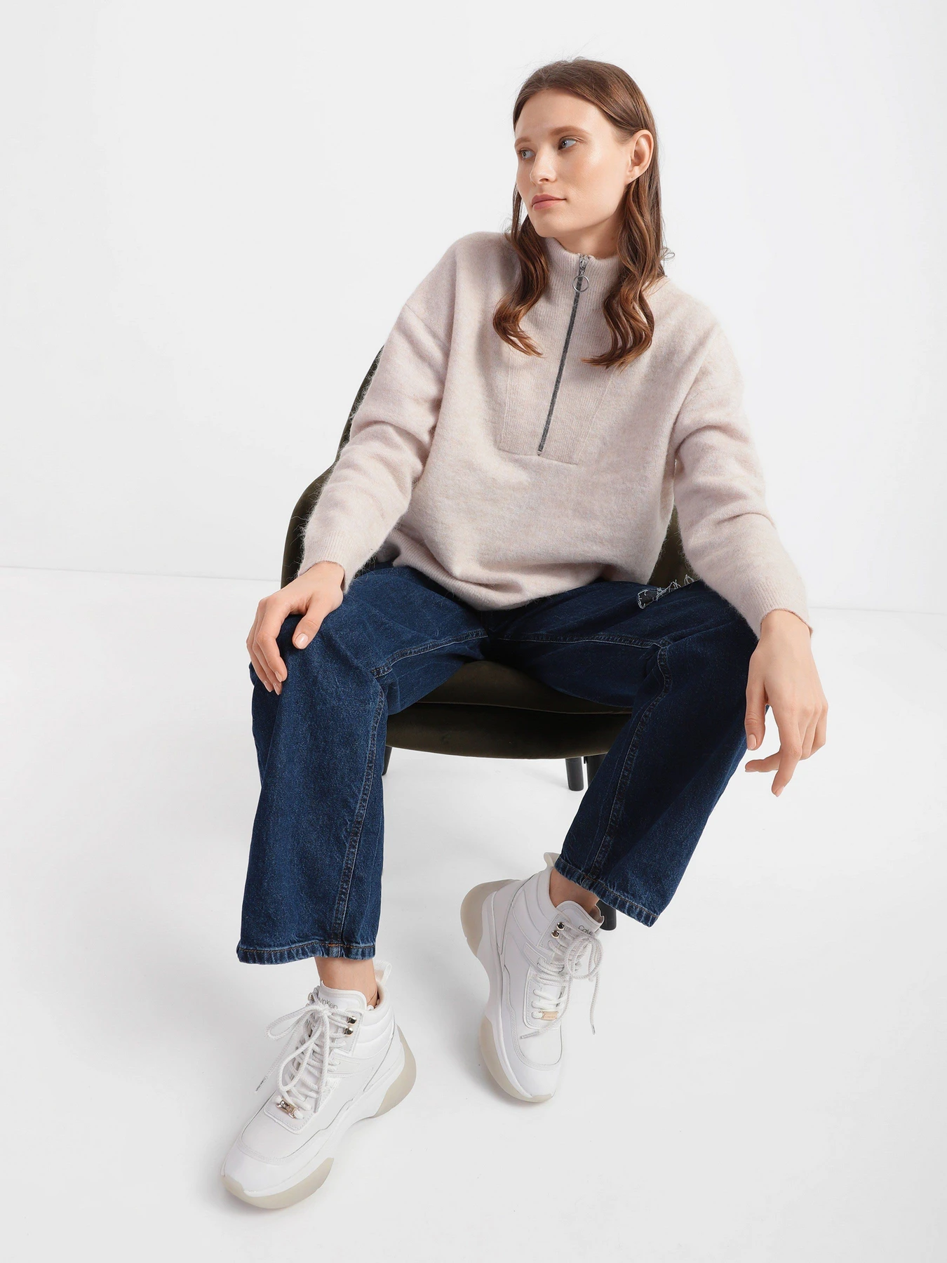 Ботинки и сапоги Calvin Klein модель HW0HW00629-0K4 Ботинки и сапоги Calvin Klein модель HW0HW00629-0K4 Фото