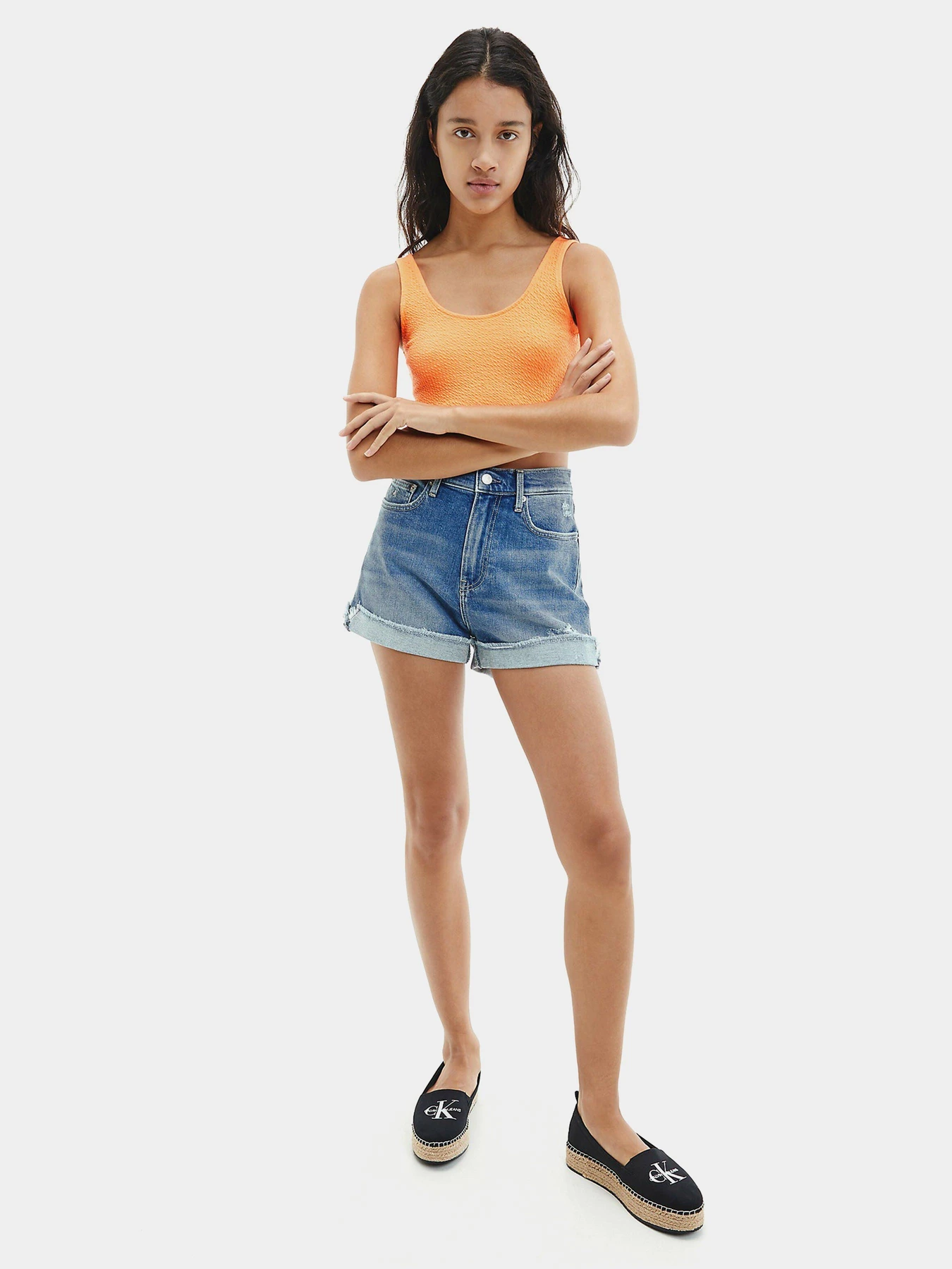 Слипоны и мокасины Calvin Klein модель YW0YW00037-BDS Фото