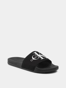 Шлёпанцы Calvin Klein Slide Monogram Co модель YW0YW00103-BDS Фото