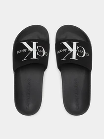 Шлёпанцы Calvin Klein Slide Monogram Co модель YW0YW00103-BDS Фото