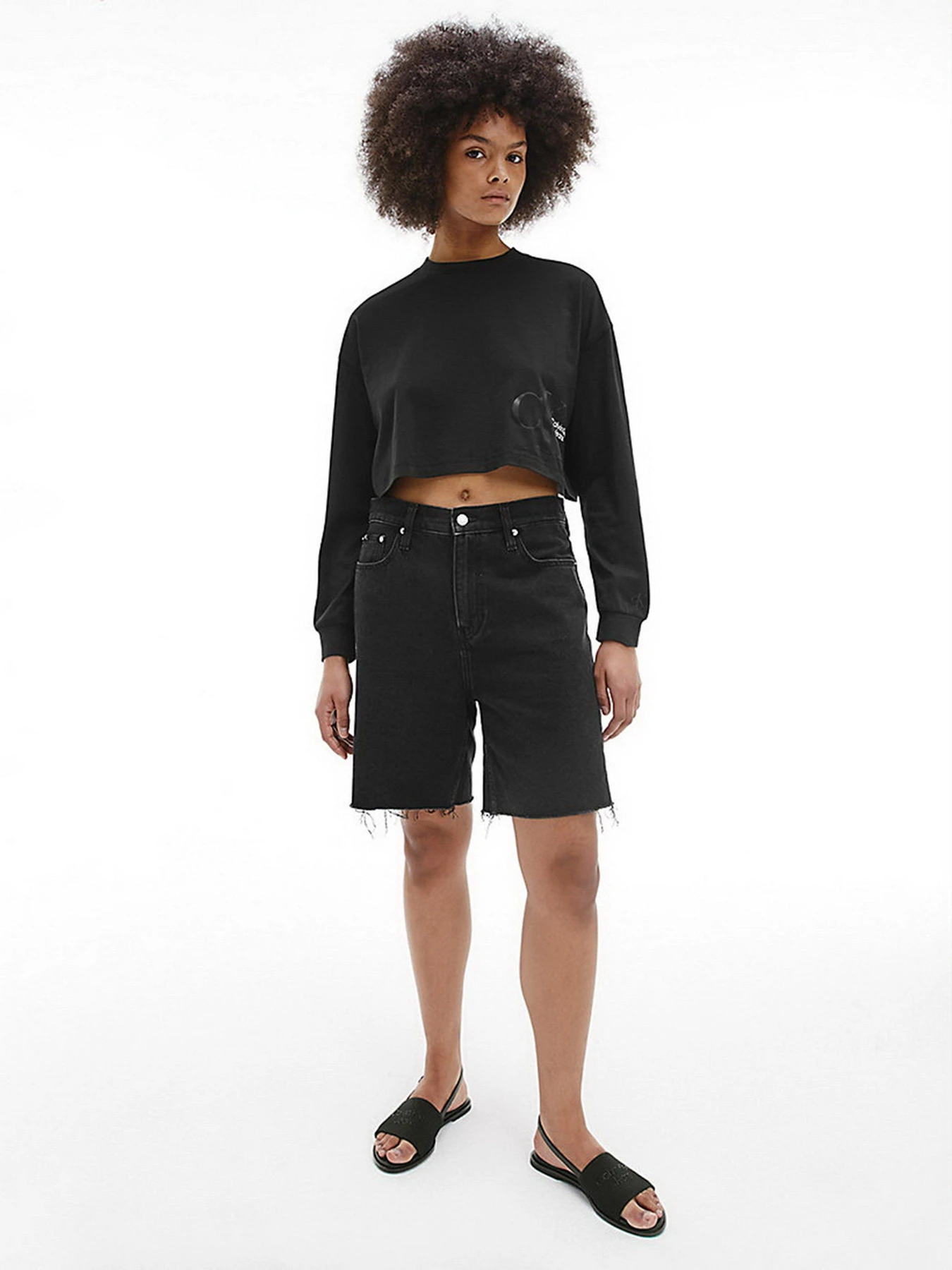 Сандалии Calvin Klein модель YW0YW00535-BDS Фото