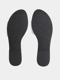 Шлёпанцы Calvin Klein Flat Sandal Hw Lth модель YW0YW00543-YAF Фото