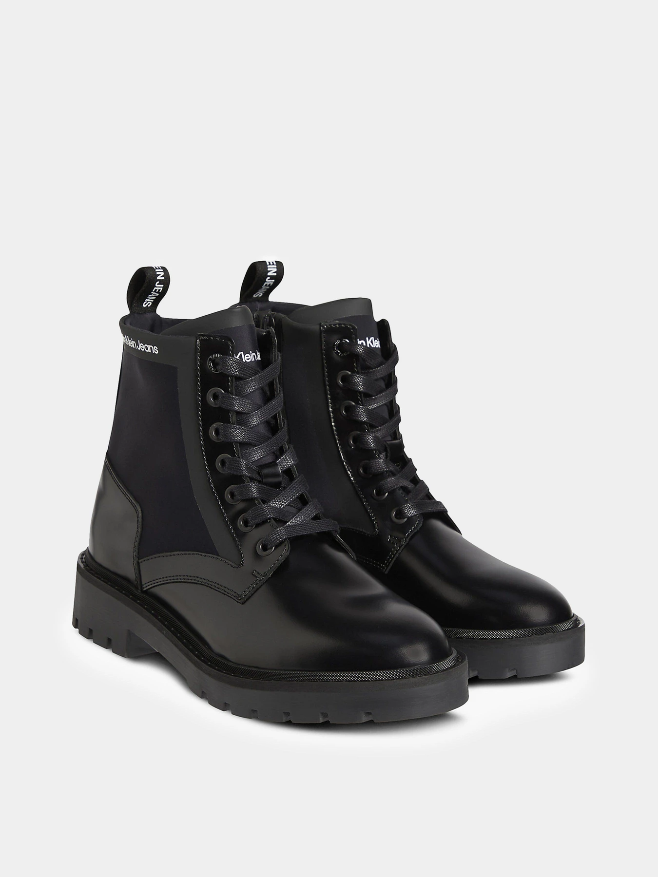 Ботинки и сапоги Calvin Klein Military Boot модель YW0YW00673-BDS Ботинки и сапоги Calvin Klein Military Boot модель YW0YW00673-BDS Фото