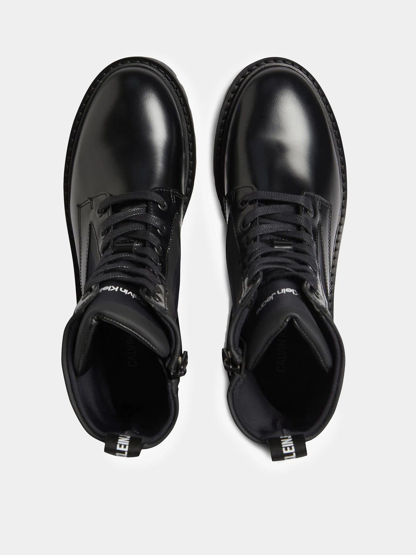 Ботинки и сапоги Calvin Klein Military Boot модель YW0YW00673-BDS Ботинки и сапоги Calvin Klein Military Boot модель YW0YW00673-BDS Фото