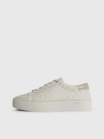 Кеды Calvin Klein Flatform Cupsole Lace Up - Mono модель HW0HW01420-0F7 Фото