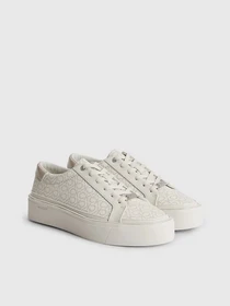 Кеды Calvin Klein Flatform Cupsole Lace Up - Mono модель HW0HW01420-0F7 Фото