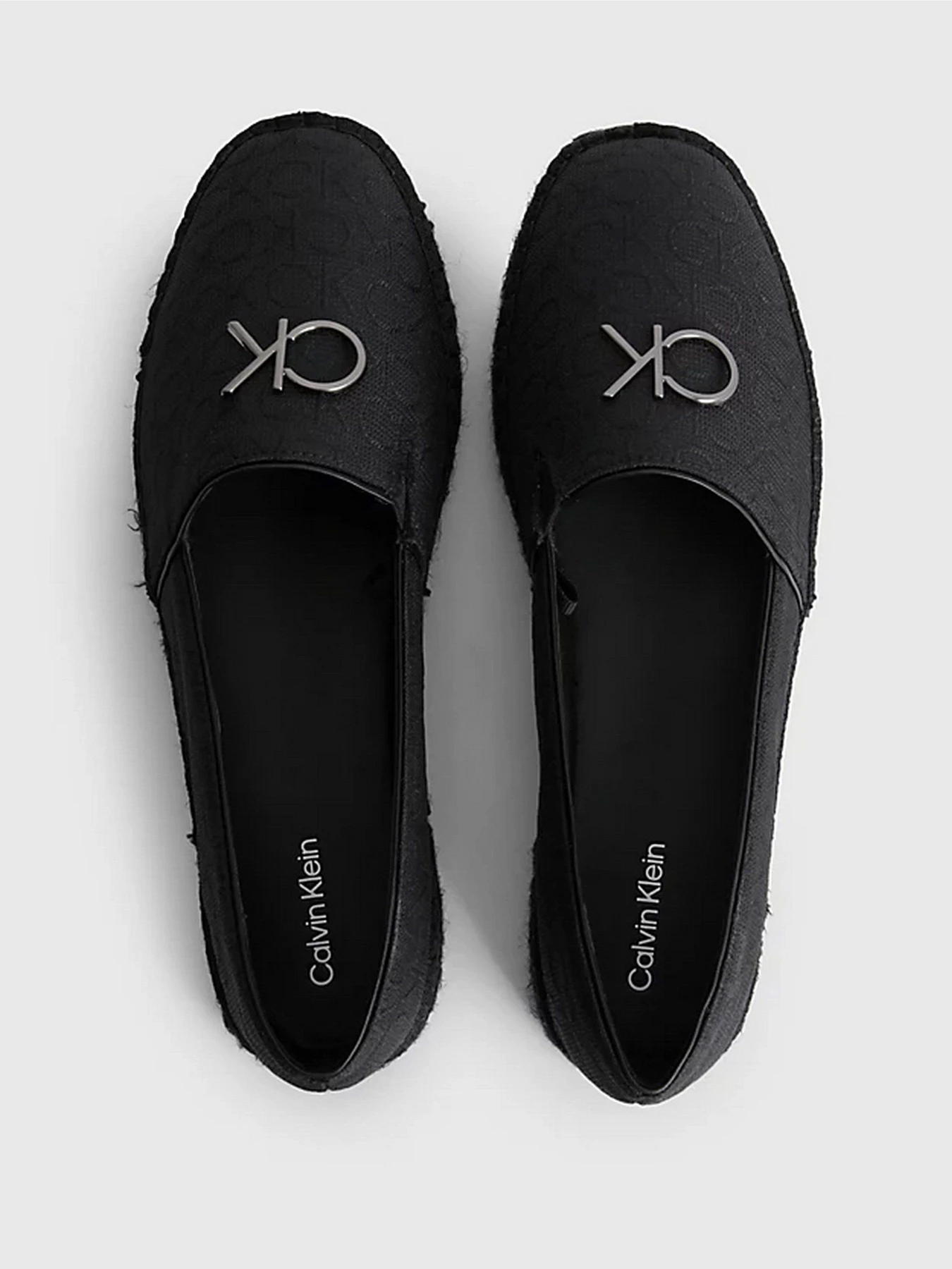 Сліпони та мокасини Calvin Klein Espadrille W/Hw модель HW0HW01458-0GN Сліпони та мокасини Calvin Klein Espadrille W/Hw модель HW0HW01458-0GN Фото