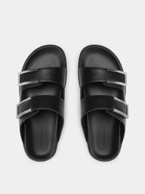 Шлёпанцы Calvin Klein Adj Slide W/Hw модель HW0HW01477-BEH Фото