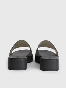 Шлёпанцы Calvin Klein Wedge Slide-Transp модель HW0HW01514-BEH Фото