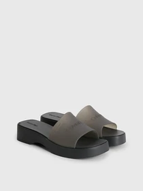 Шлёпанцы Calvin Klein Wedge Slide-Transp модель HW0HW01514-BEH Фото