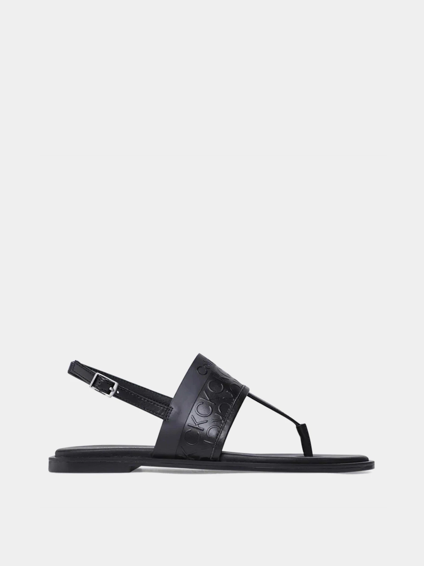 Сандалии Calvin Klein Almond Tp Sandal-Hf Mono модель HW0HW01536-0GN Сандалии Calvin Klein Almond Tp Sandal-Hf Mono модель HW0HW01536-0GN Фото