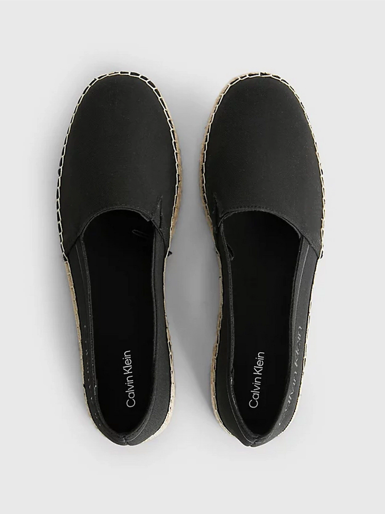 Слипоны и мокасины Calvin Klein Espadrille He-Canvas модель HW0HW01546-BEH Фото