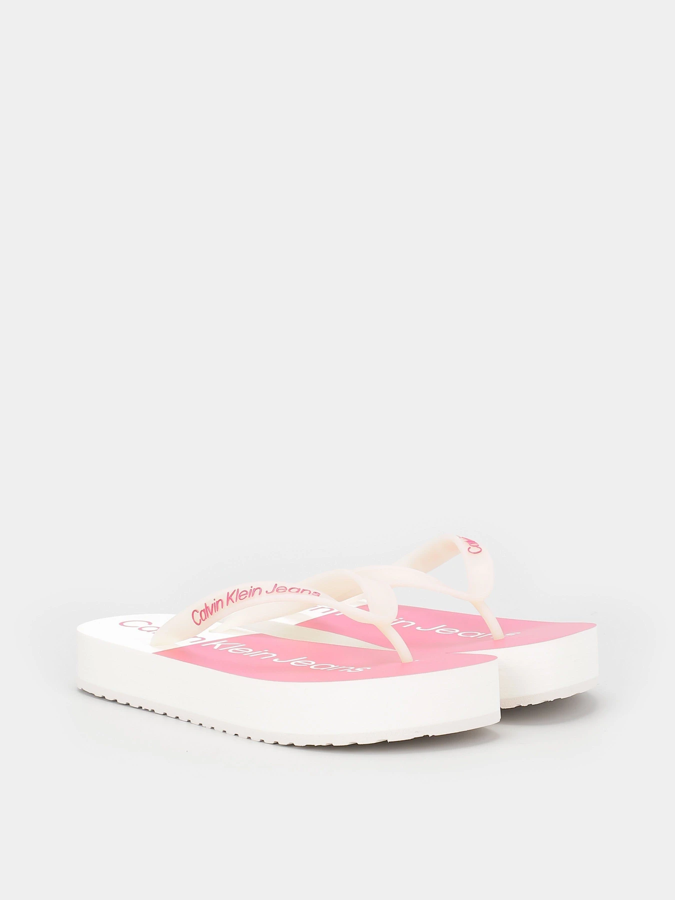 Шлёпанцы Calvin Klein Beach Sandal Flatform модель YW0YW00716-0J0 Фото