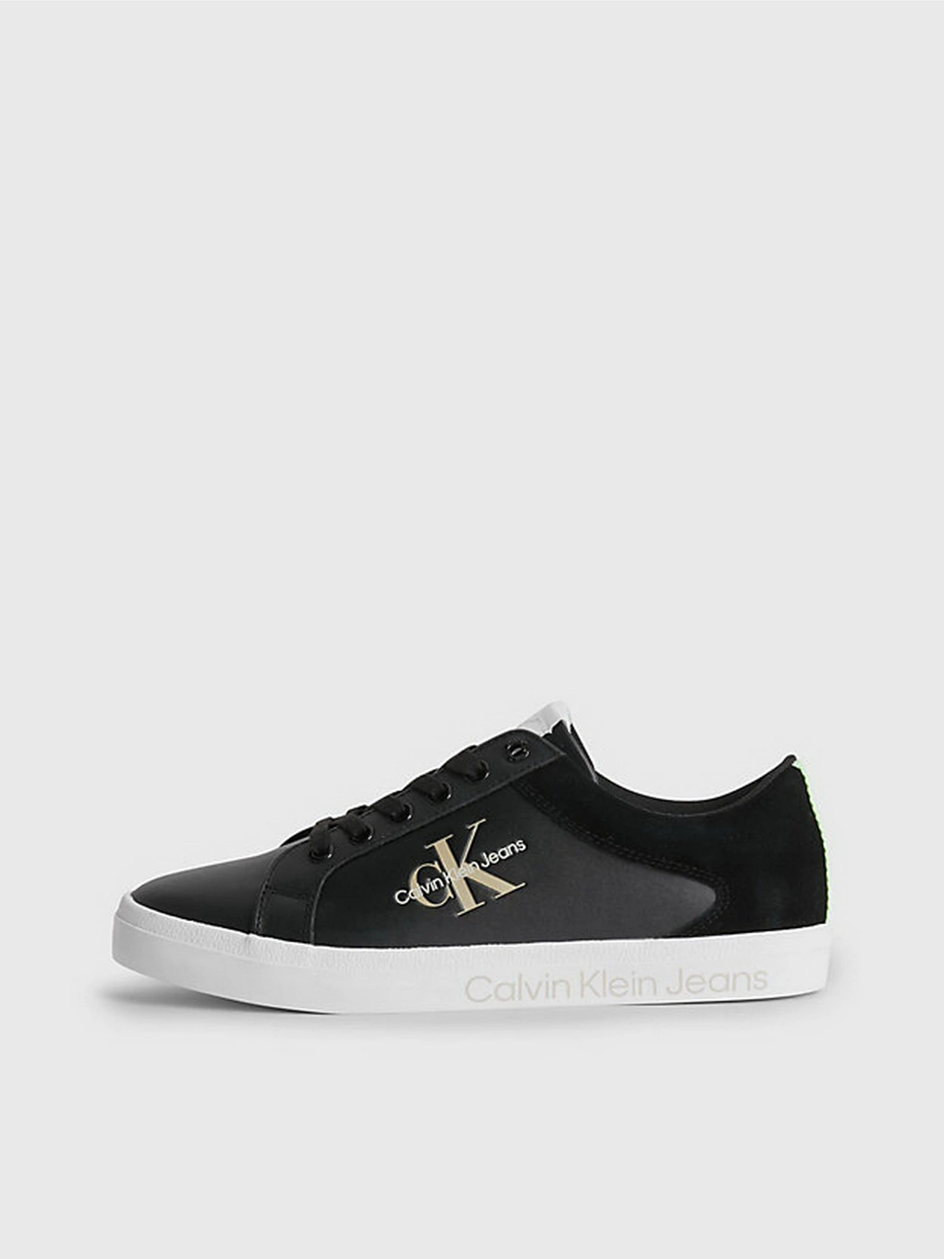 Кеды Calvin Klein Leather Trainers модель YW0YW00900-BDS Фото