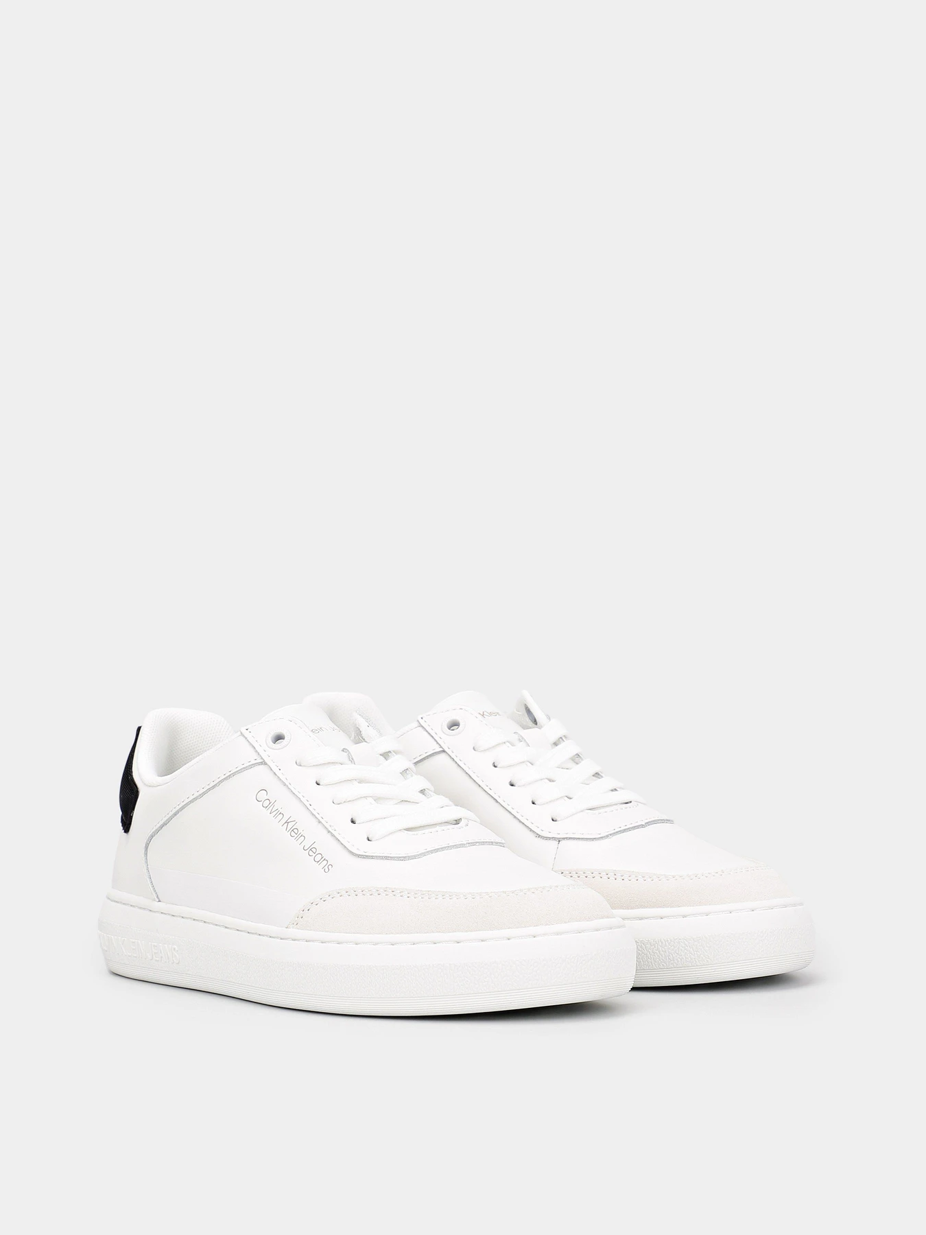 Кеды Calvin Klein Cupsole Laceup Basket Low модель YW0YW00914-0K4 Фото