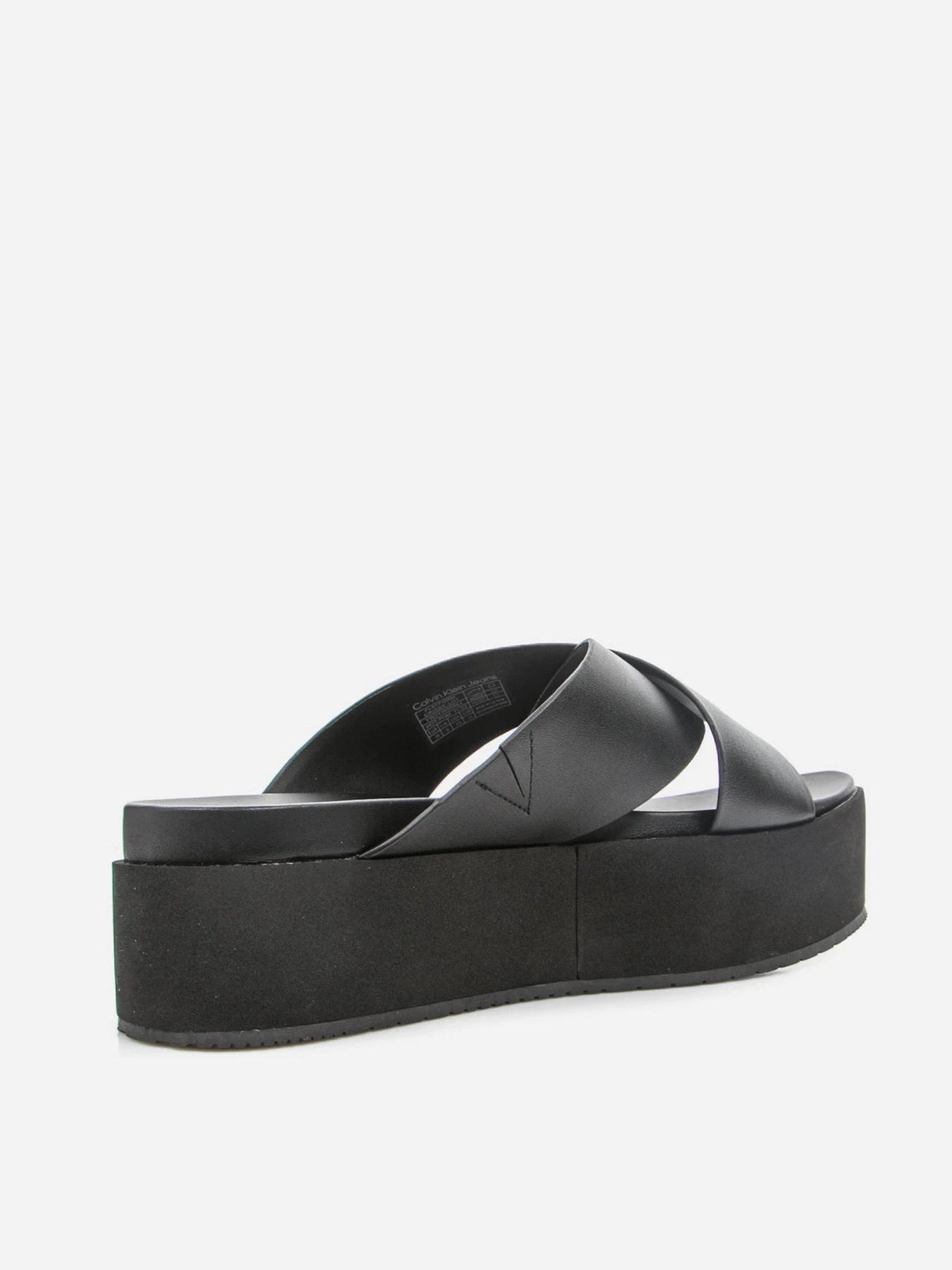 Шльопанці Calvin Klein Flatform Crissx Oversized Brand модель YW0YW00964-BDS Шльопанці Calvin Klein Flatform Crissx Oversized Brand модель YW0YW00964-BDS Фото