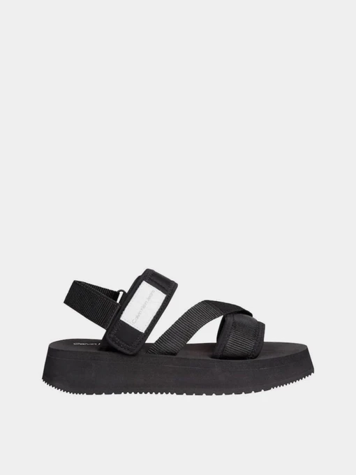 Сандалии Calvin Klein Prefresato Sandal Bagde модель YW0YW00967-BDS Фото