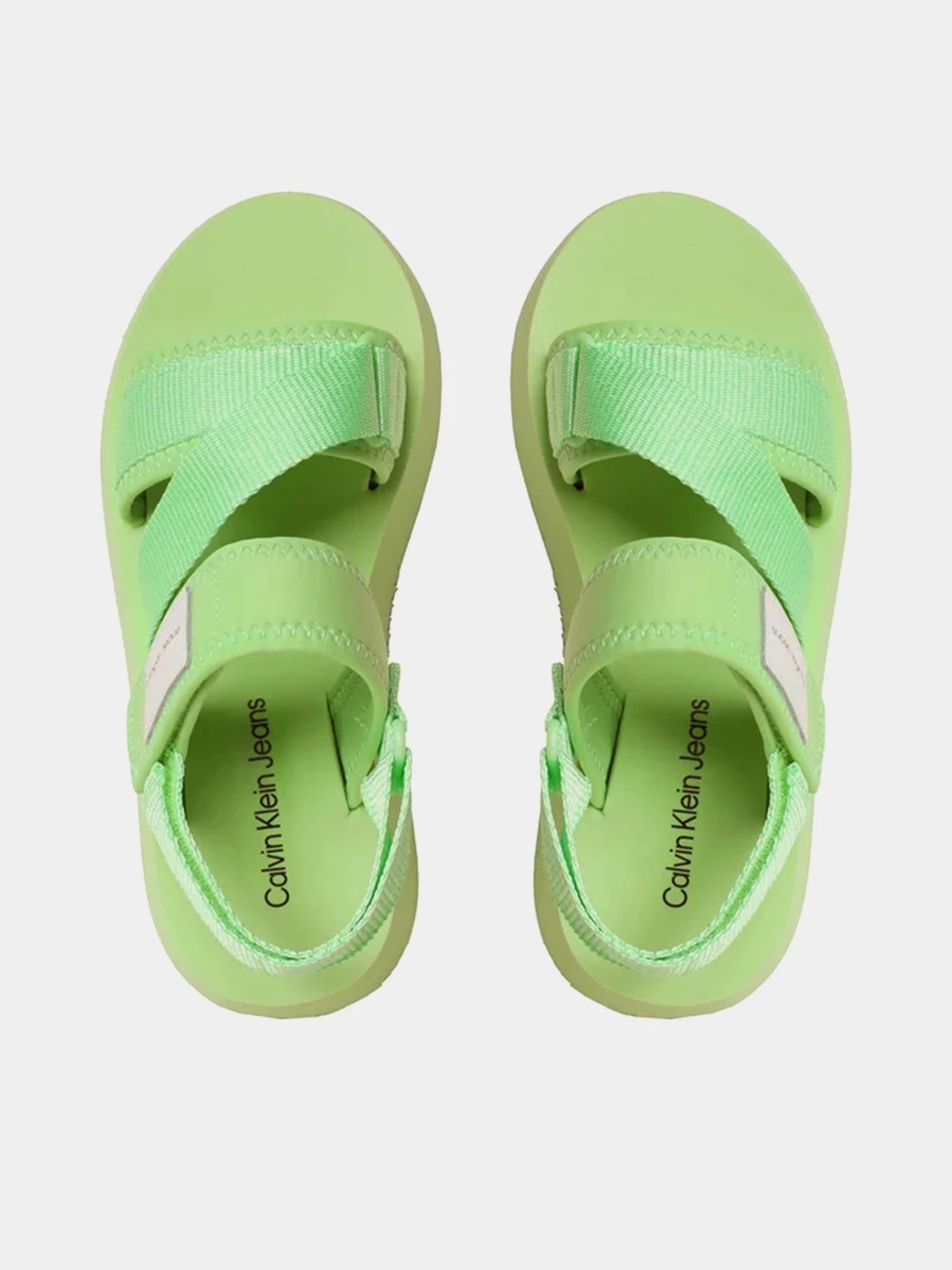 Сандалии Calvin Klein Prefresato Sandal Badge модель YW0YW00967-0H9 Фото