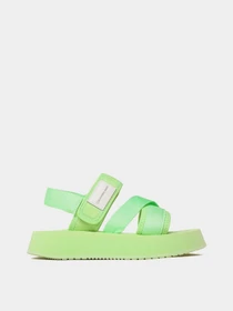 Сандалии Calvin Klein Prefresato Sandal Badge модель YW0YW00967-0H9 Фото