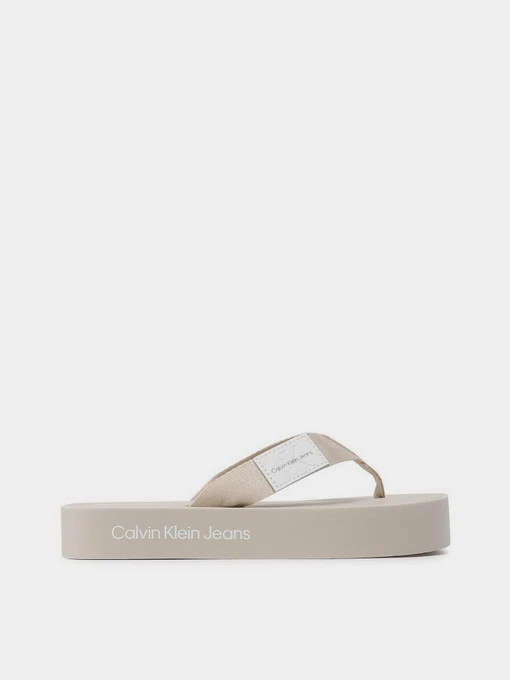 Шлёпанцы Calvin Klein Flatform Flipflop модель YW0YW00993-ACF Фото