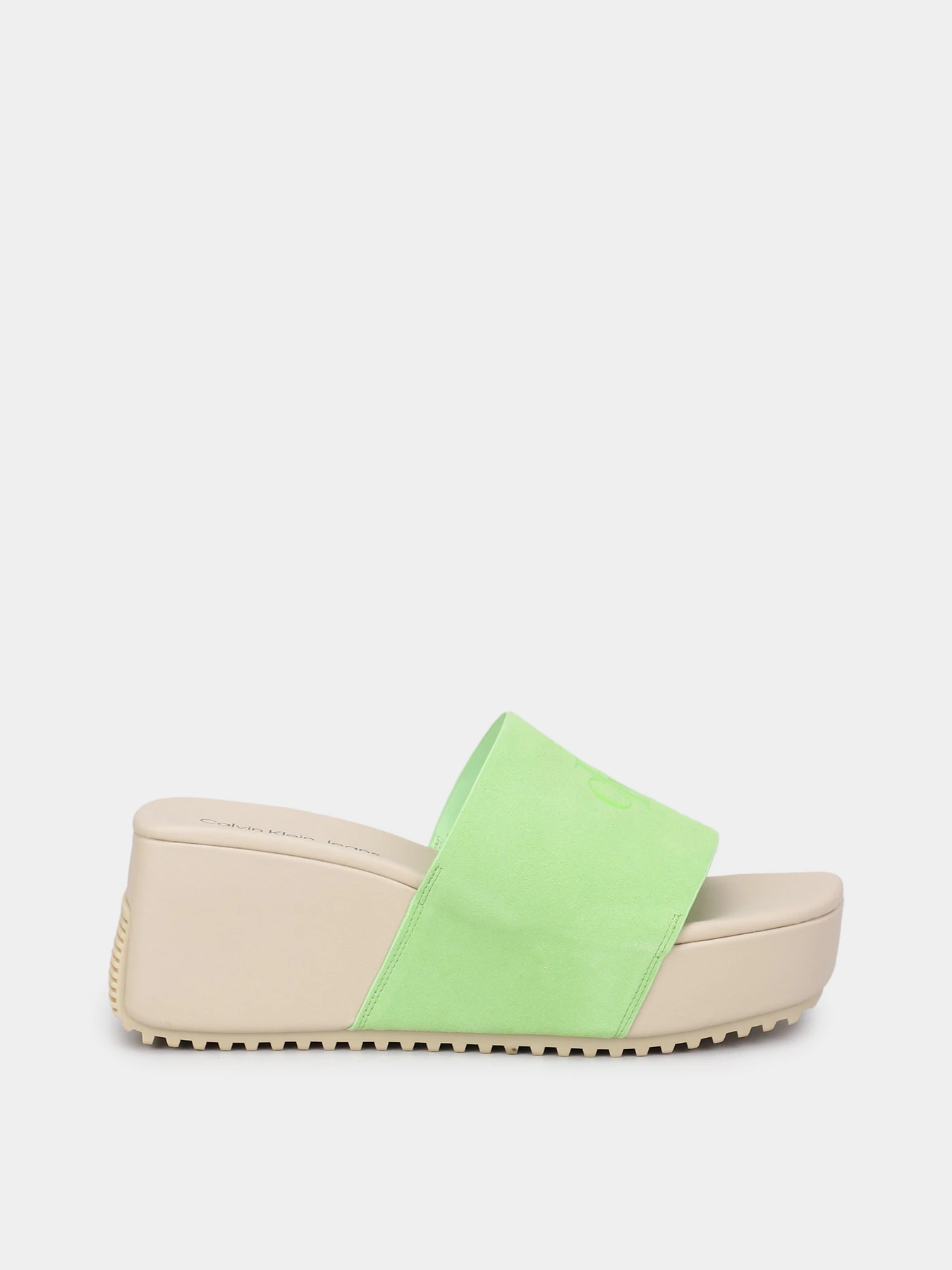 Шльопанці Calvin Klein Wedge Block Sandal Su Con модель YW0YW01015-ZAA Шльопанці Calvin Klein Wedge Block Sandal Su Con модель YW0YW01015-ZAA Фото