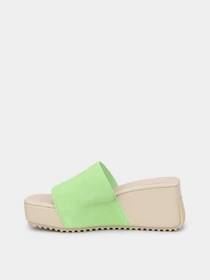 Шльопанці Calvin Klein Wedge Block Sandal Su Con модель YW0YW01015-ZAA Фото