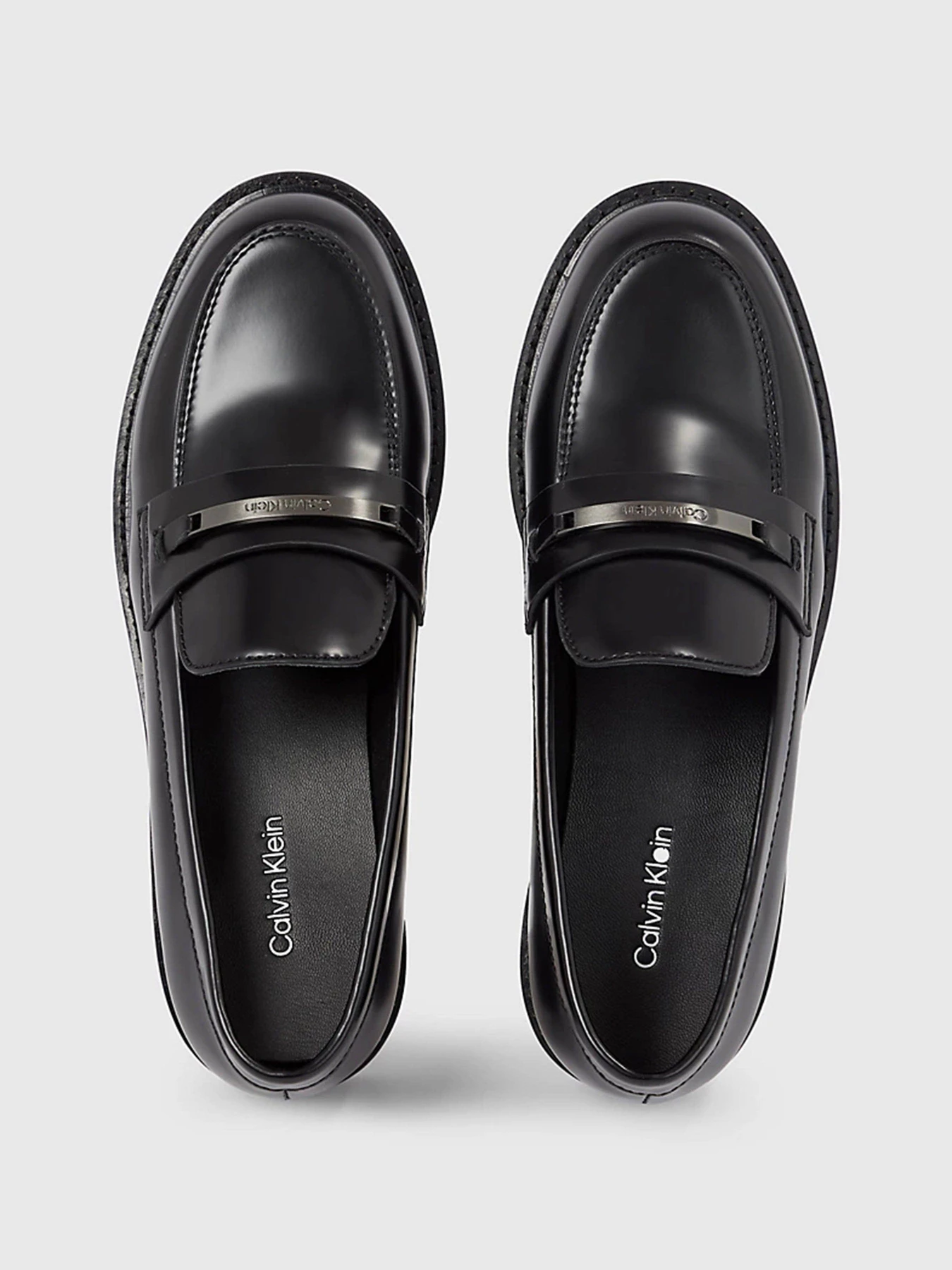 Туфли и лоферы Calvin Klein Rubber Sole W/Hw модель HW0HW01791-BEH Туфли и лоферы Calvin Klein Rubber Sole W/Hw модель HW0HW01791-BEH Фото