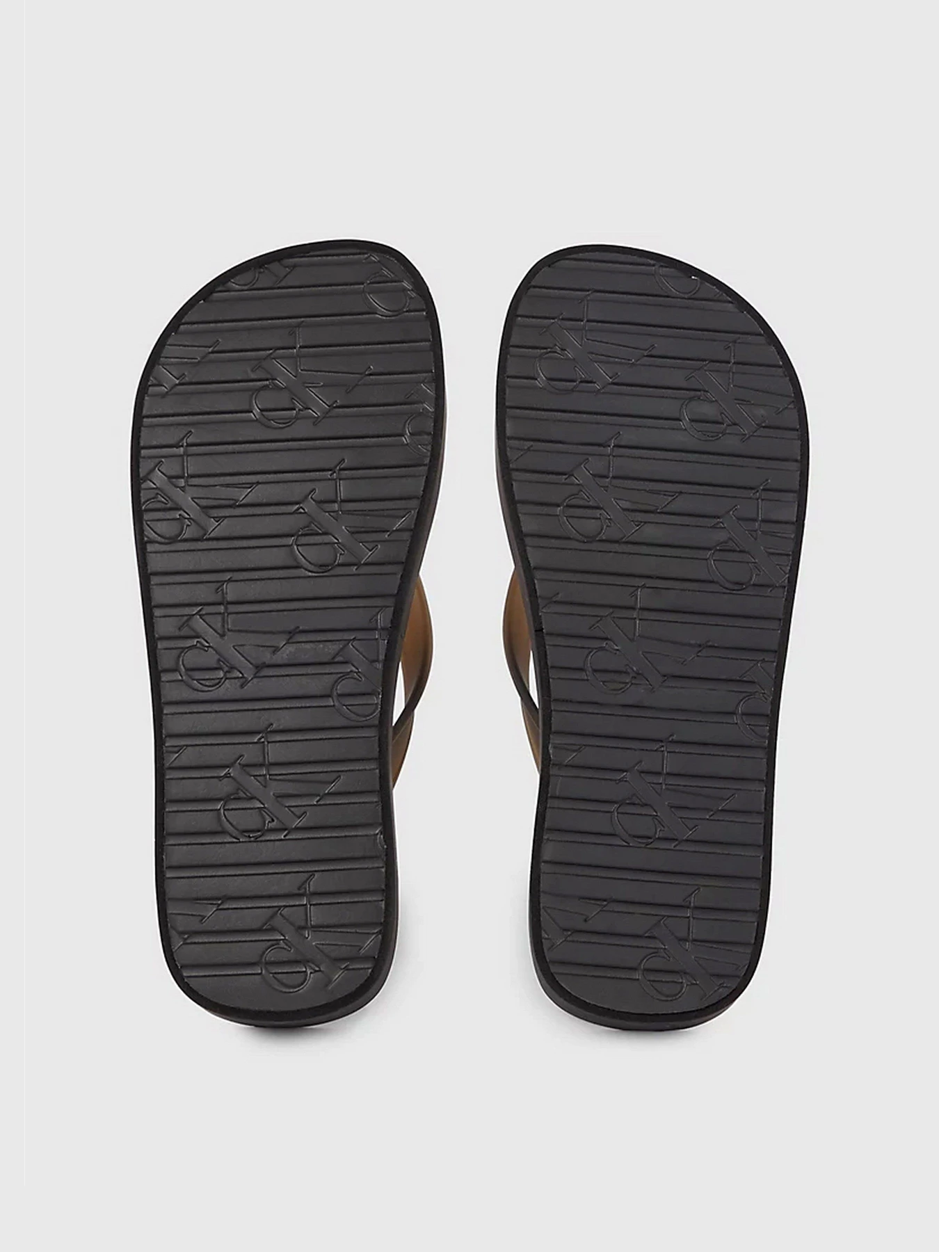 Шлёпанцы Calvin Klein Beach Sandal Flatform Logo модель YW0YW01092-BEH Фото