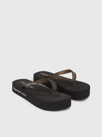 Шлёпанцы Calvin Klein Beach Sandal Flatform Logo модель YW0YW01092-BEH Фото