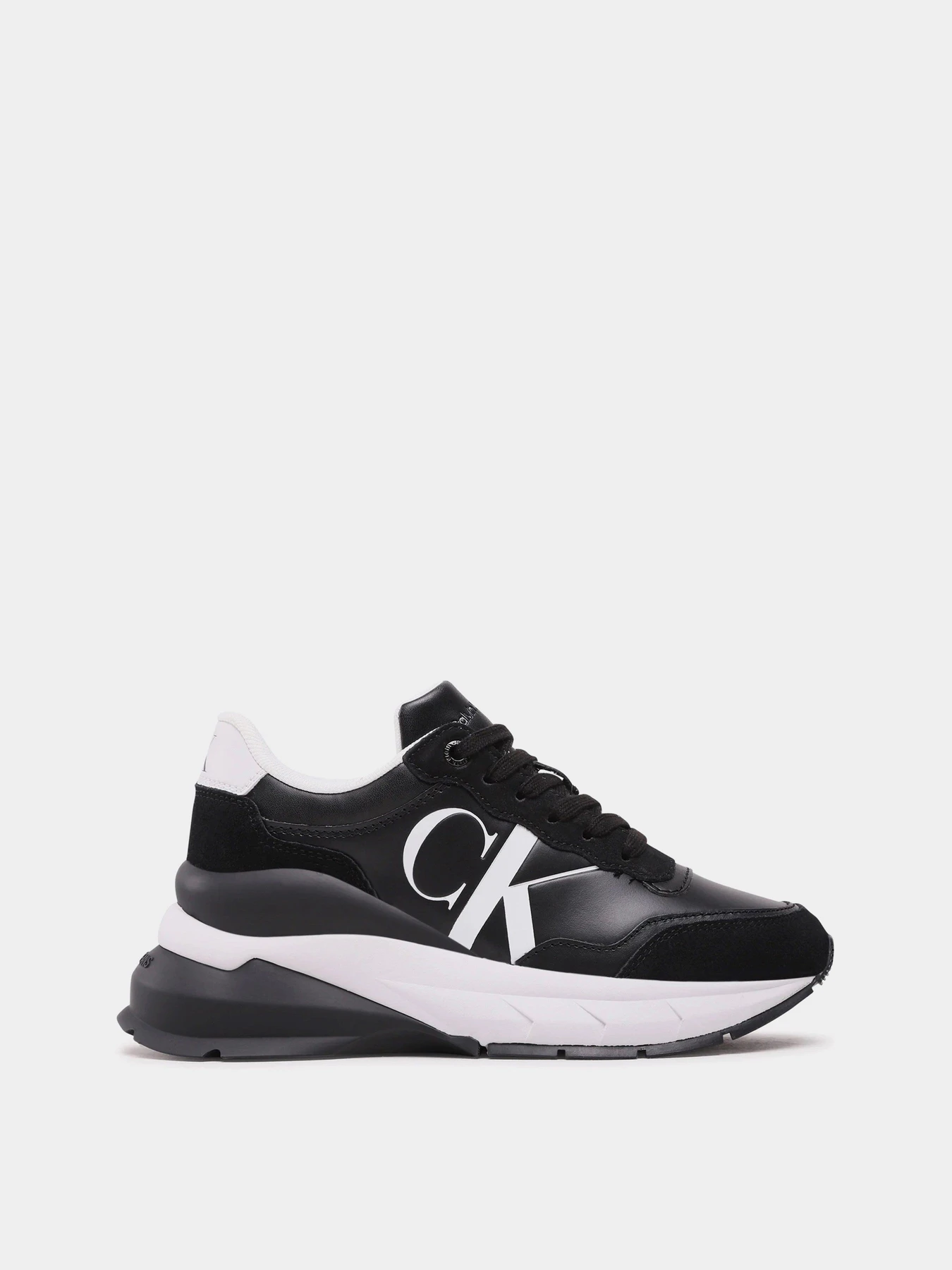 Кроссовки Calvin Klein Wedge Runner Mix Lth модель YW0YW01099-BEH Фото
