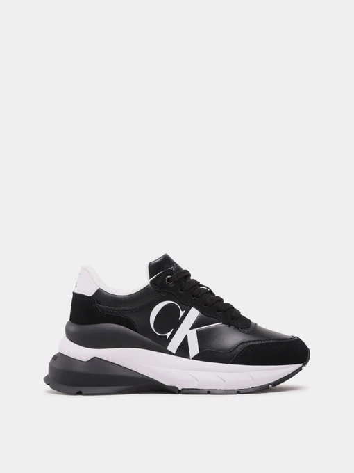 Кроссовки Calvin Klein Wedge Runner Mix Lth модель YW0YW01099-BEH Фото
